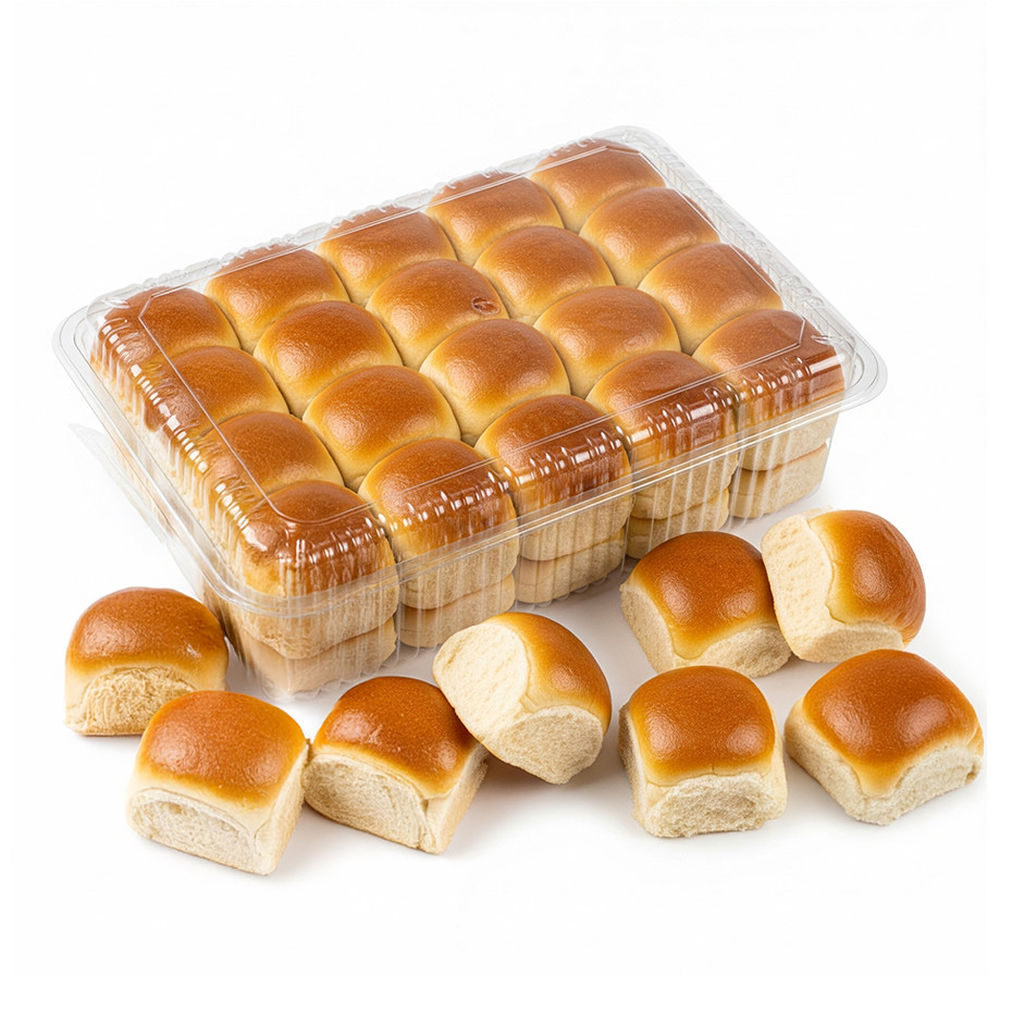 Organic Emmer Pav Buns Party Pack of 12 | خبز باف عضوي | Frozen Gut-Friendly Pav Bread UAE