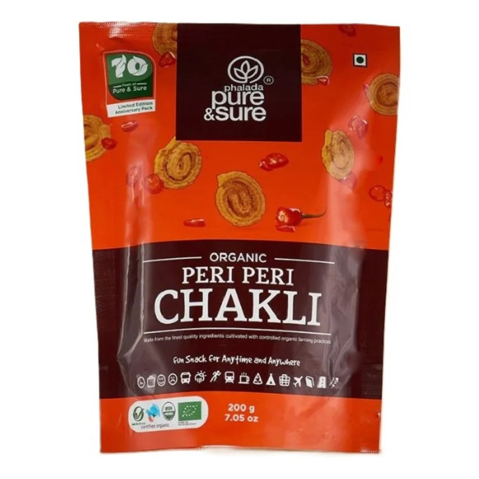 Organic Peri Peri Chakli 200GM