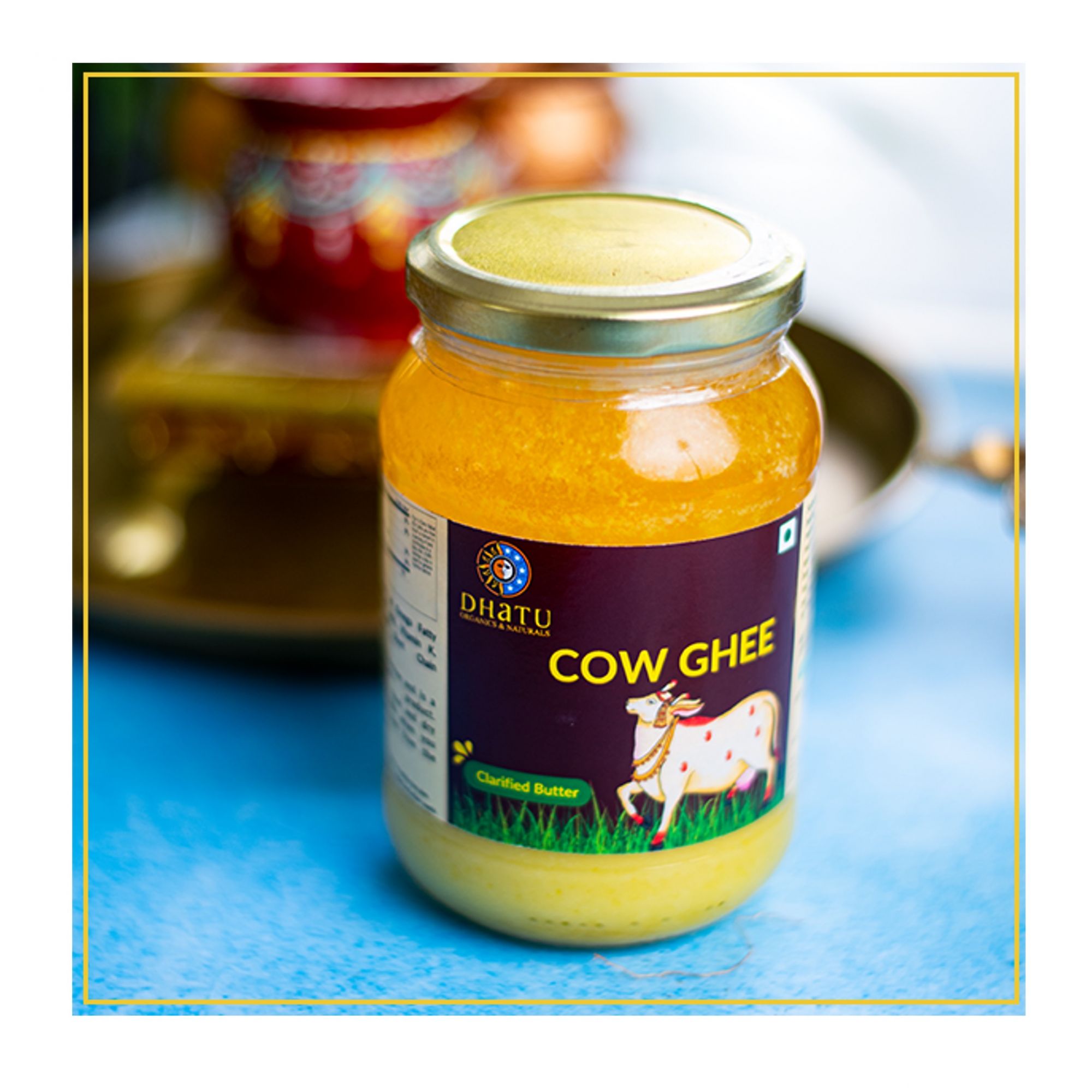 Grass Fed Desi Cow Ghee 450gm