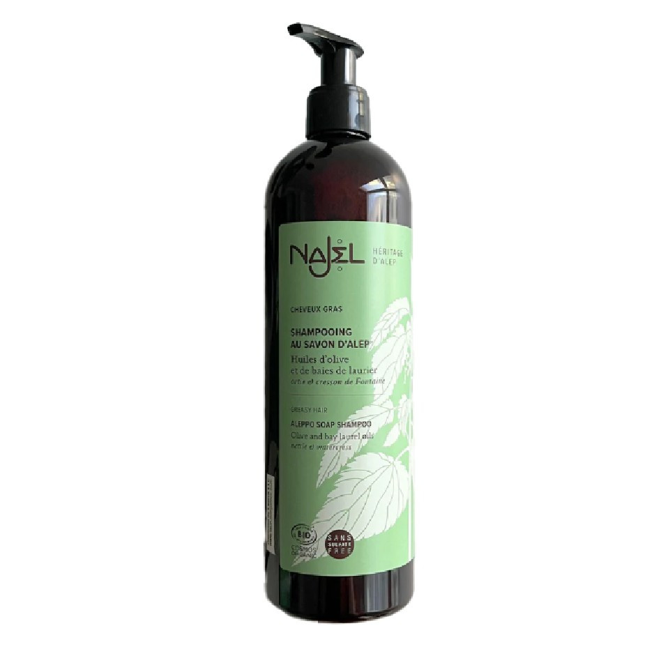 Organic Aleppo Soap Shampoo Oily Hair 500 ml