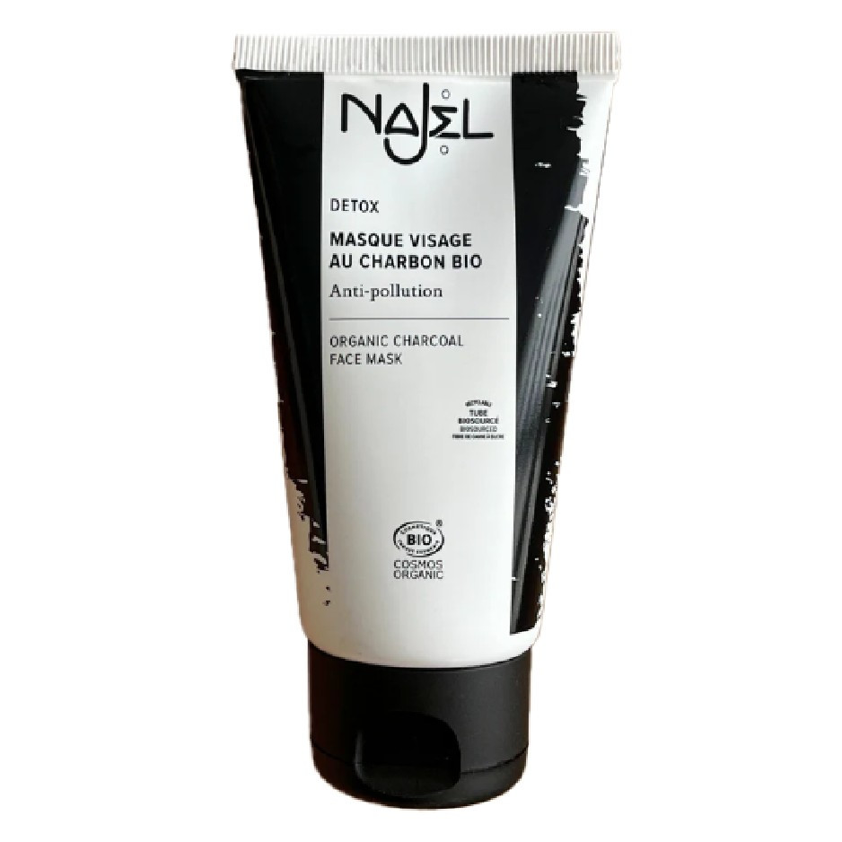 Organic Face Mask With Organic Charcoal 75 ML