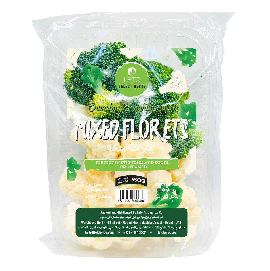 Leto Mixed Florets 350g