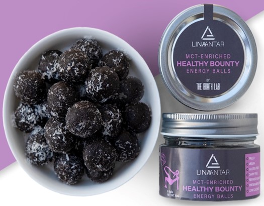 MCT Oil-enriched Coconut Healthy Bounty Fitness Balls 50grm