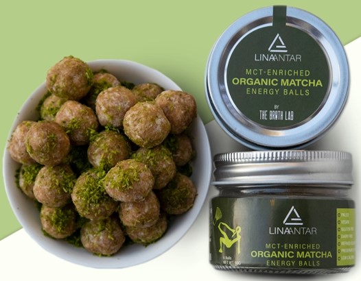 MCT Oil-enriched Matcha Fitness Balls 50grm