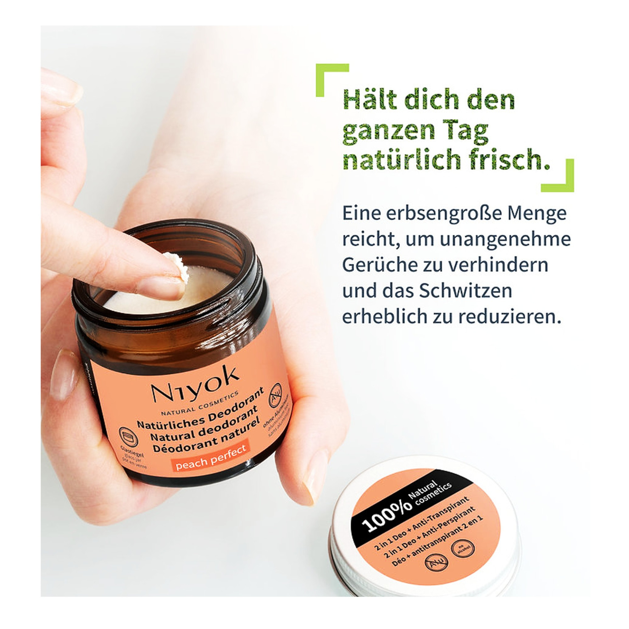 Deo Cream - Peach Perfect 40ml