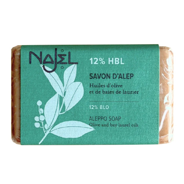 Image of Natural Aleppo Soap Olive &amp; Bay Laurel Oils (12% BLO) 100 g