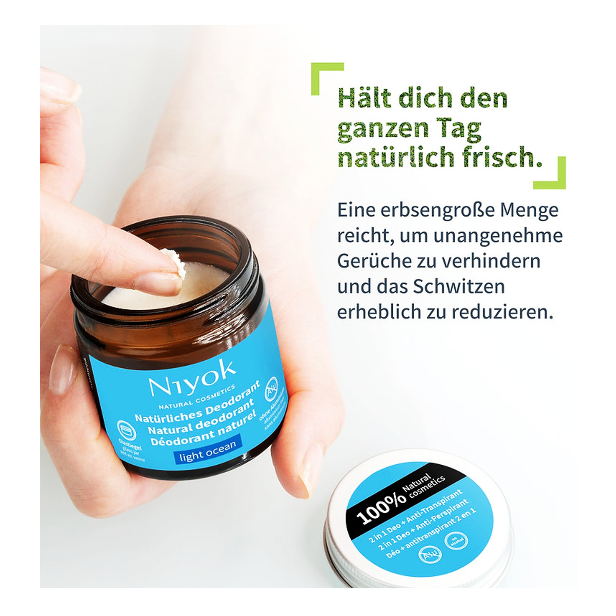 Deo Cream - Light Ocean 40ml