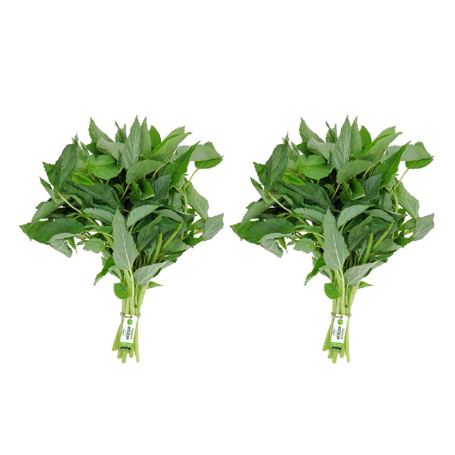Mustard Leaves (Sarso Ka Saag) Bunch 200g  (Pack of 2)