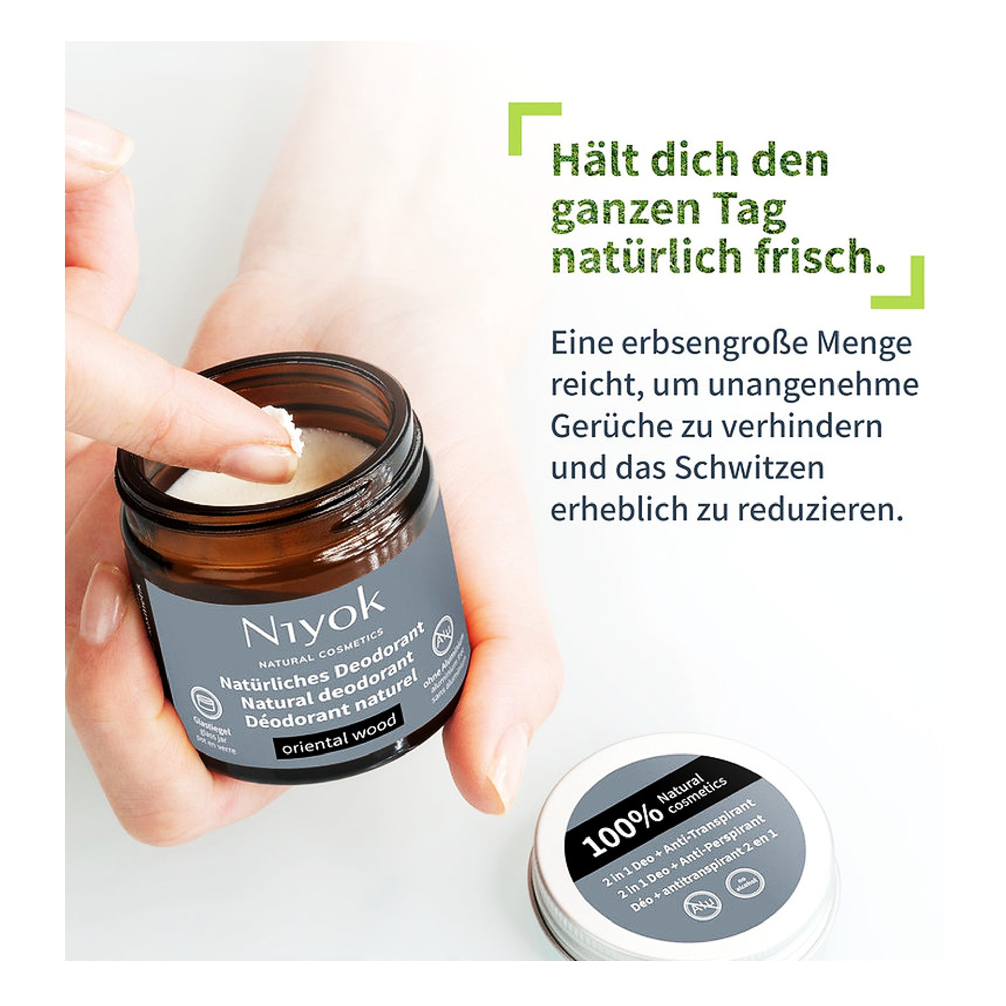 Deo Cream - Oriental Woods 40ml