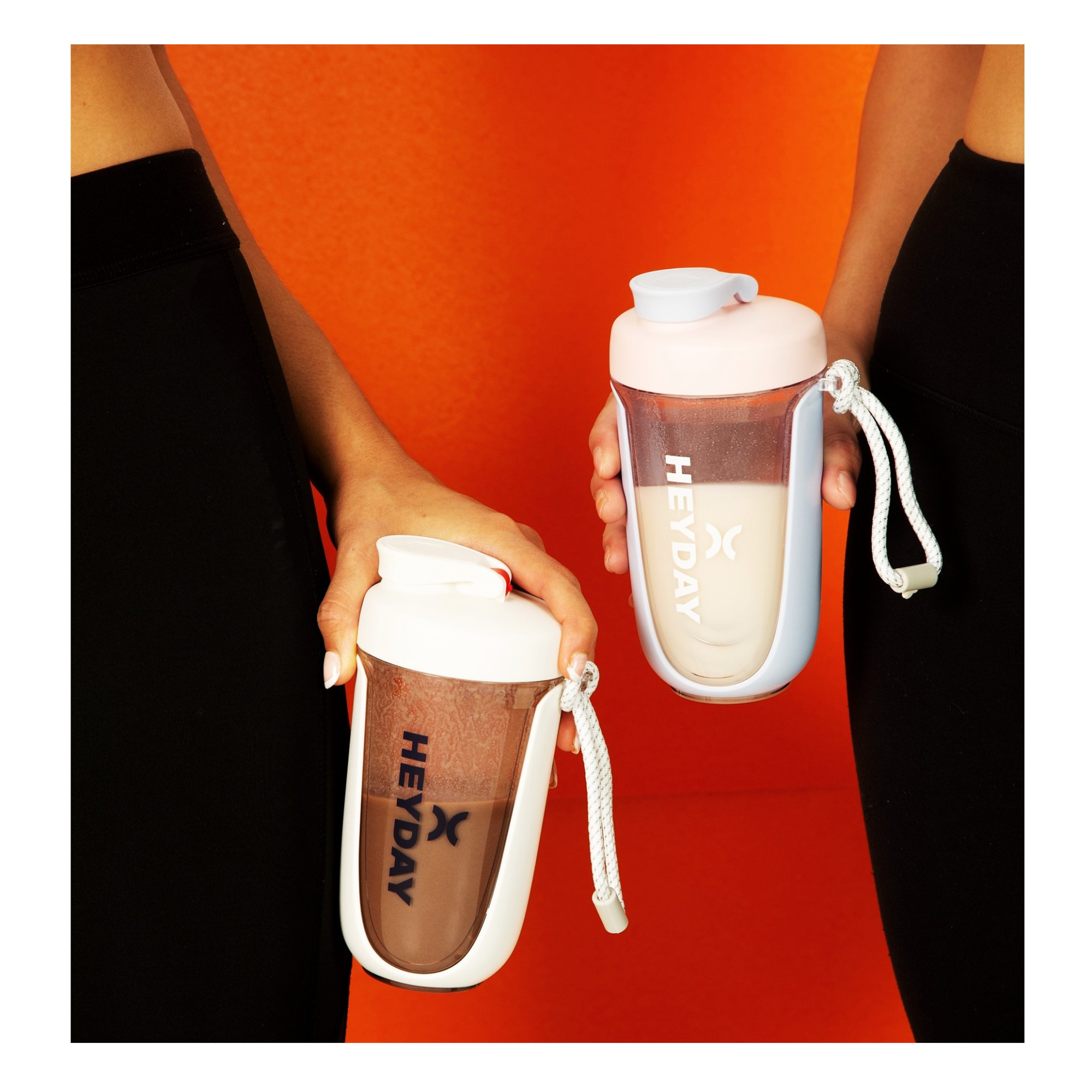 Heyday Shake My Day Protein Shaker Bottle | BLUE
