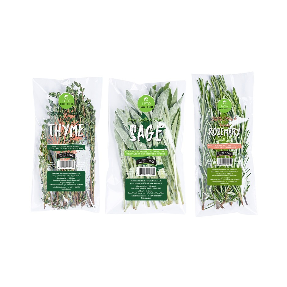 BBQ Herbs Mix 30g (Rosemary, Thyme, Sage)