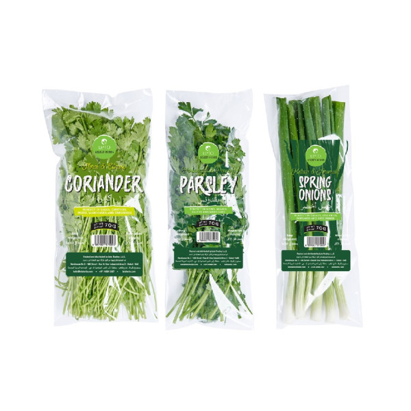Image of Asian Herbs Mix 100g (Spring Onions, Coriander, Parsley)