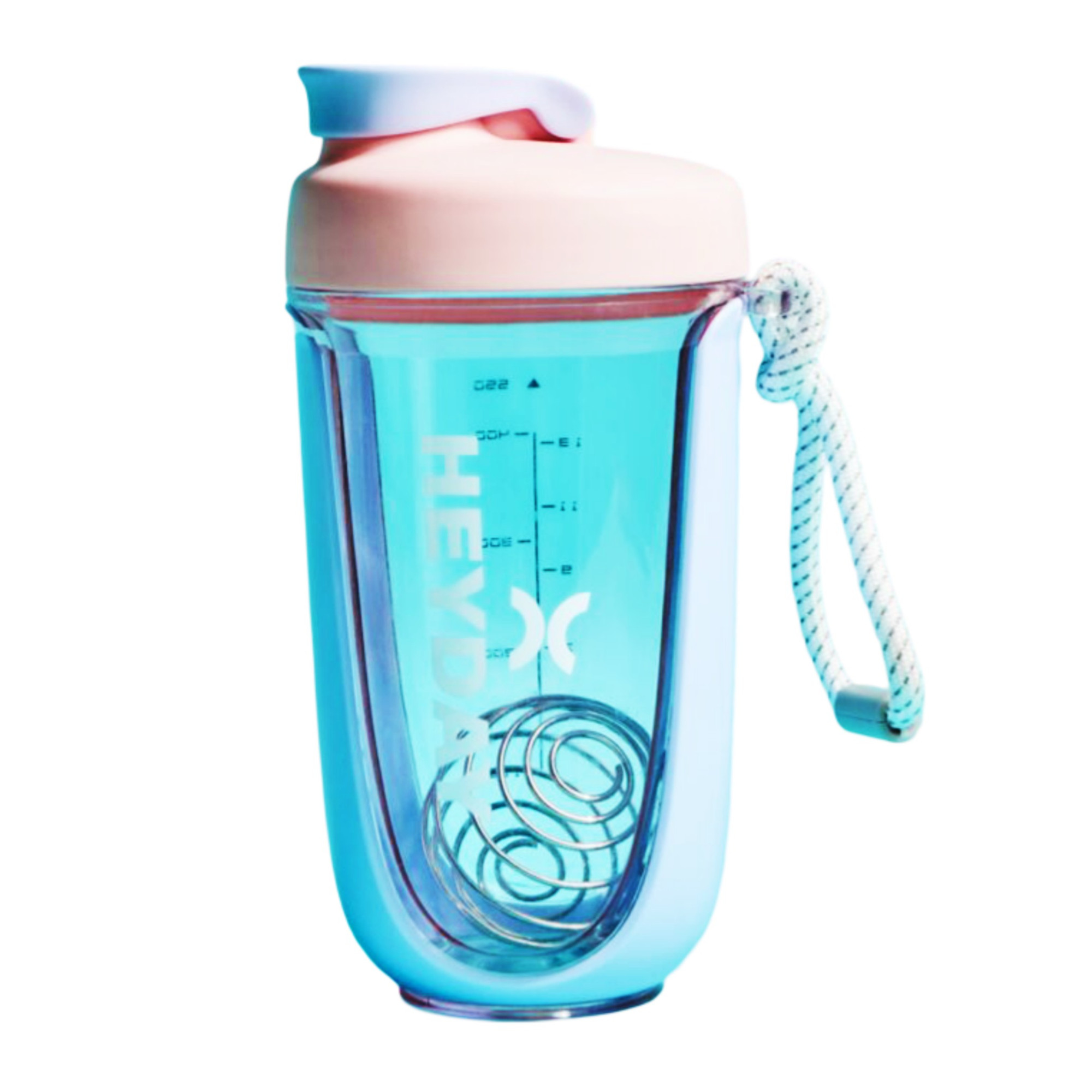 Heyday Shake My Day Protein Shaker Bottle | BLUE