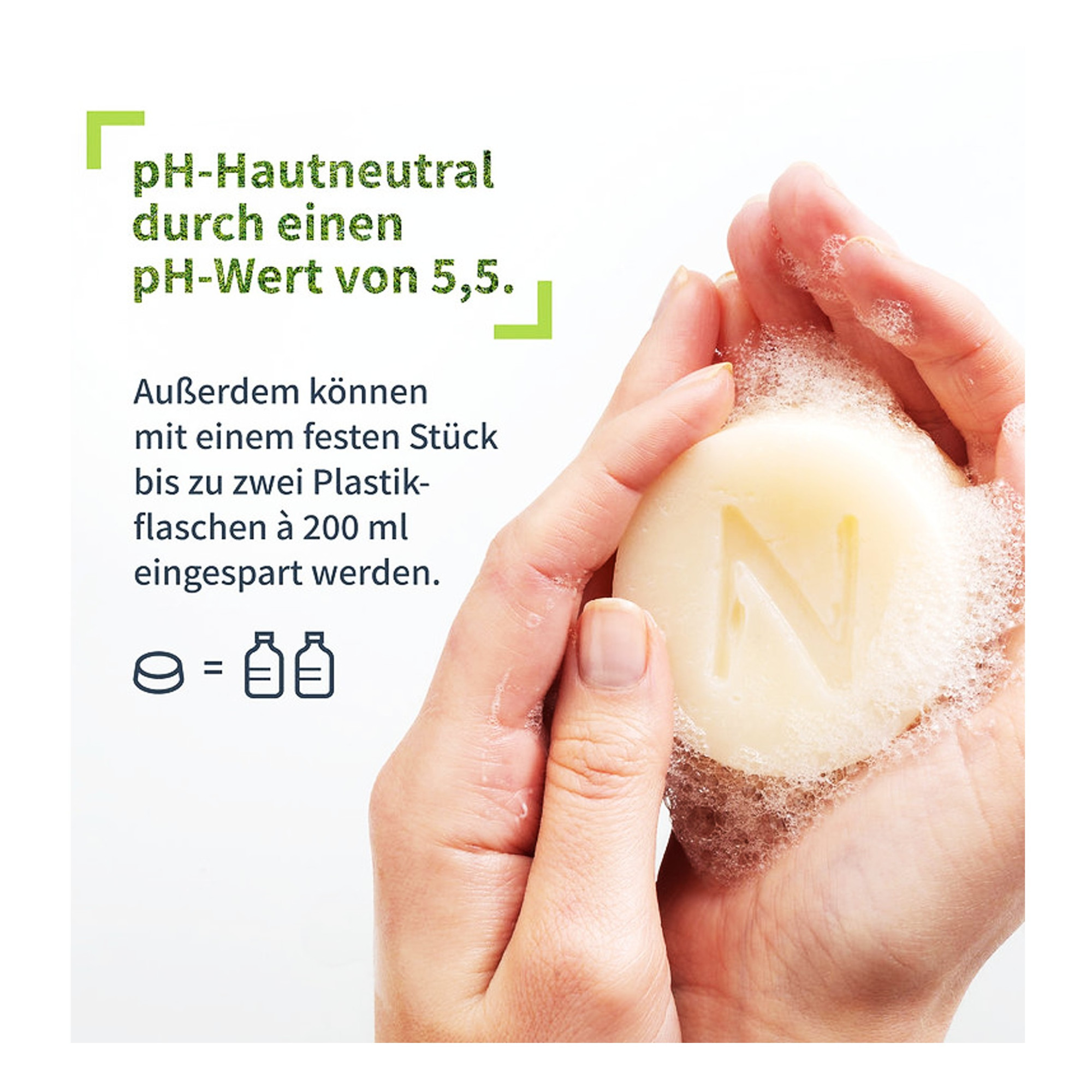 3 In 1 Shower Bar - Body - Hair - Face - Early Spring 80gr