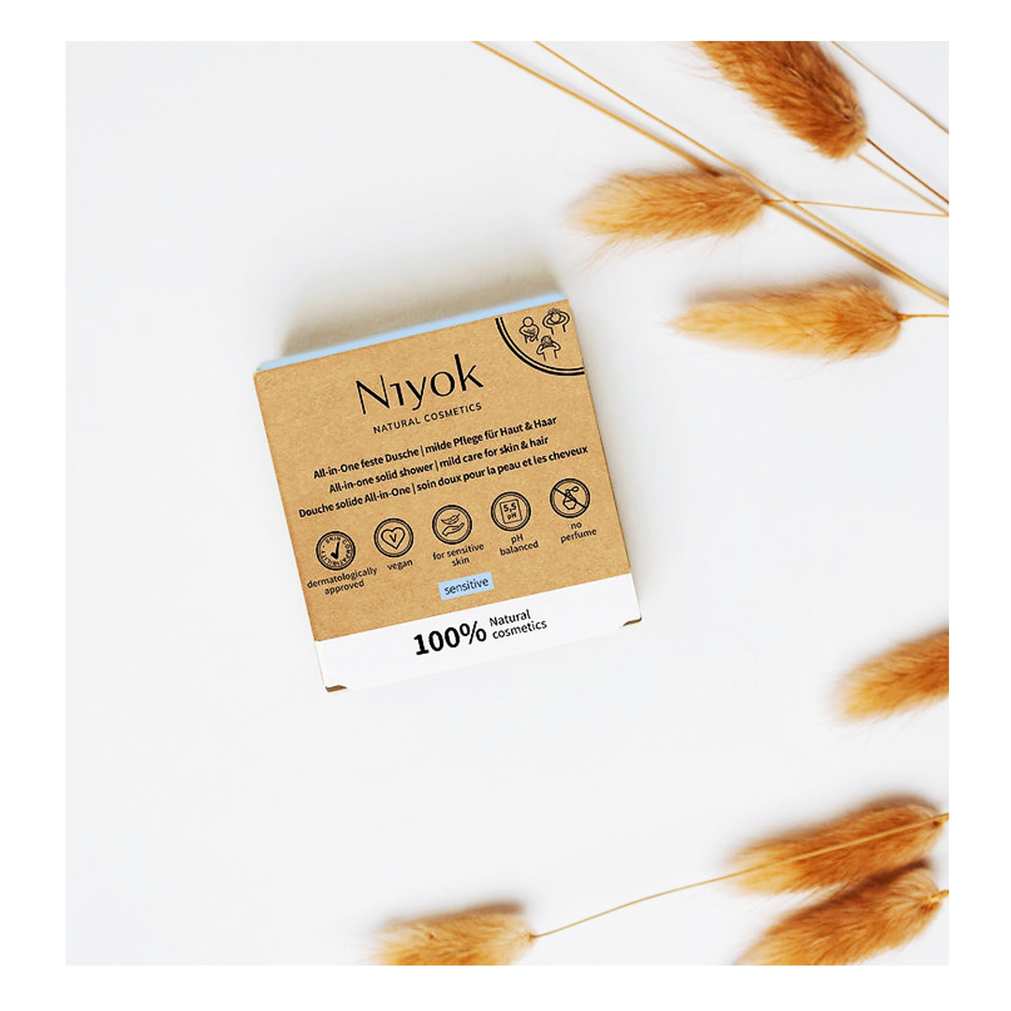 4 in 1 Shower Bar - Sensitive 80gr