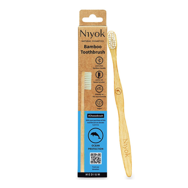 Image of Bamboo Toothbrush - Ocean Protection  59gr