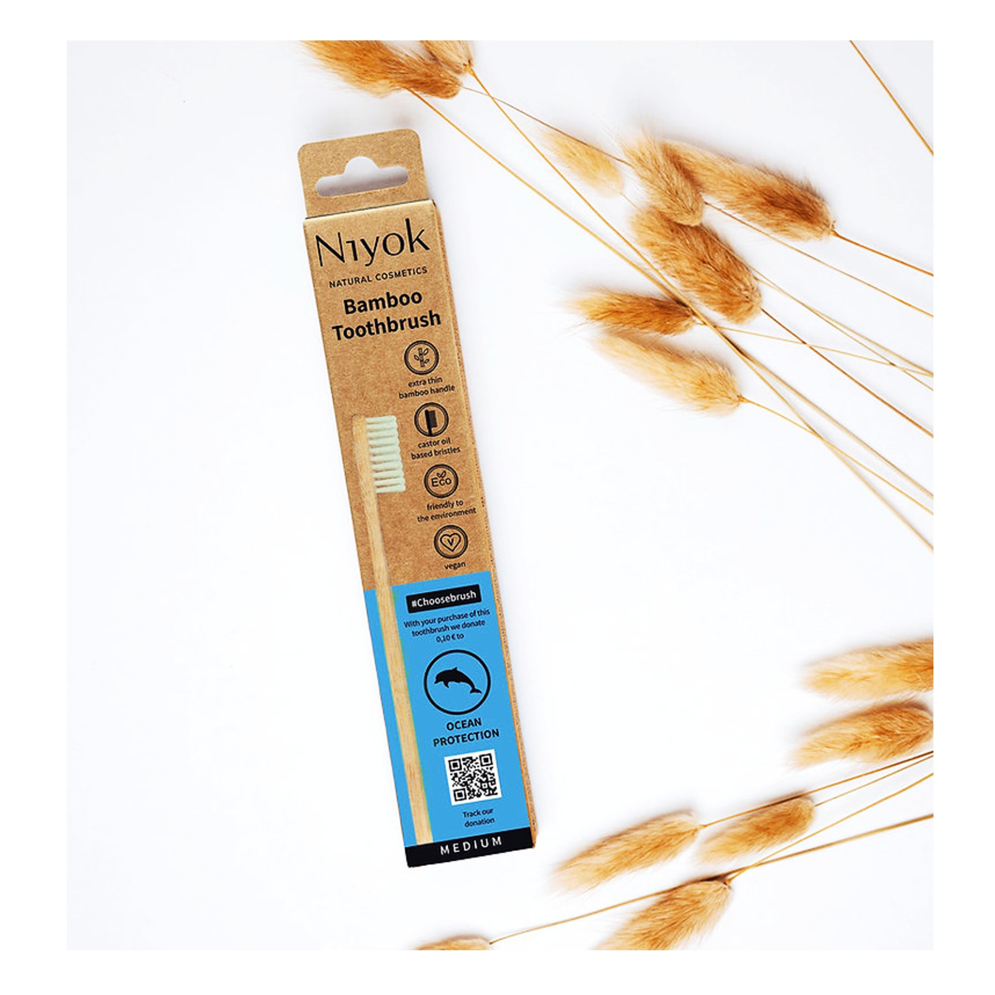 Bamboo Toothbrush - Ocean Protection 59gr