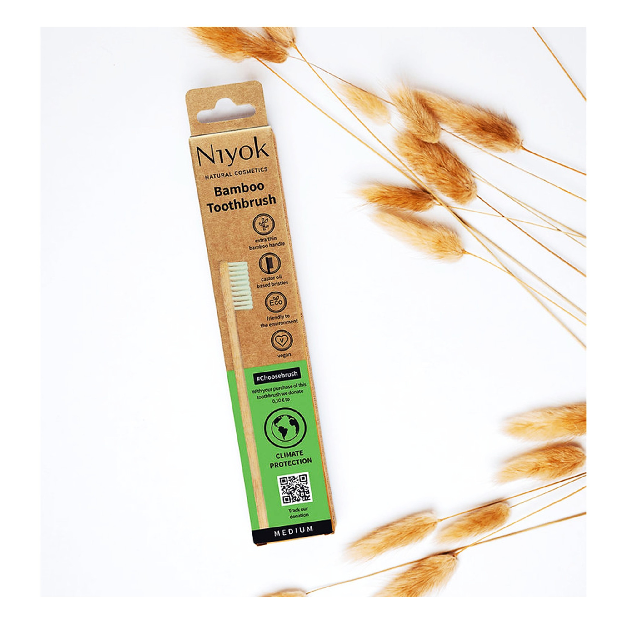 Bamboo Toothbrush - Climate Protection 59gr