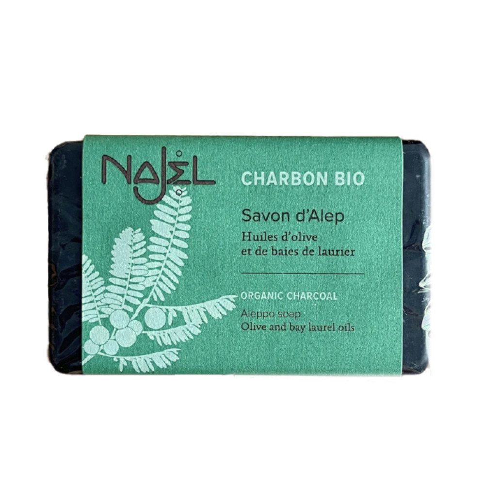 Natural Aleppo Soap Organic Charcoal 100 g