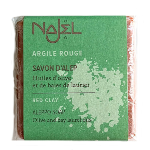 Image of Natural Aleppo Soap Red Clay 100 g
