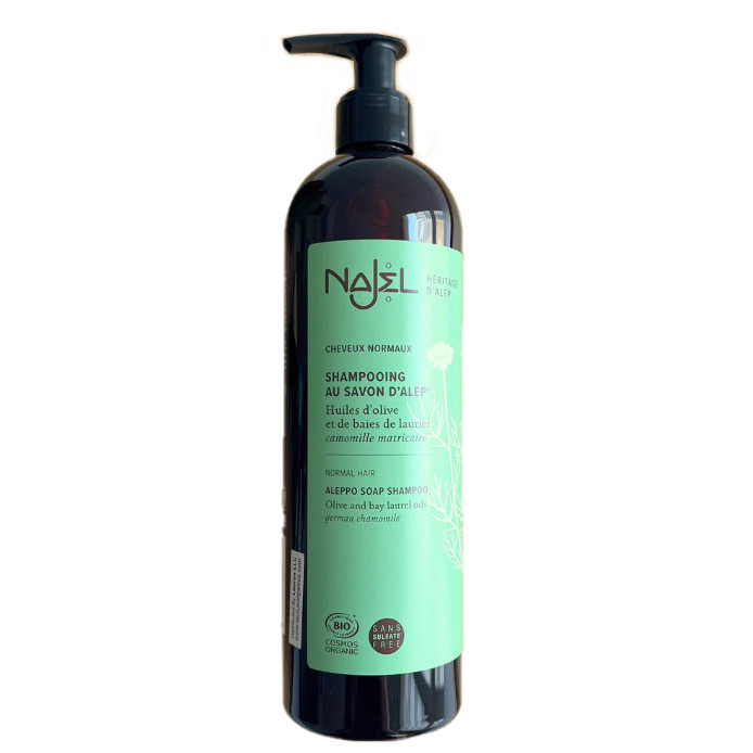 Organic Aleppo Soap Shampoo Normal Hair 500 ml