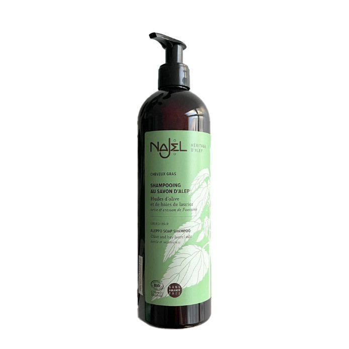 Organic Aleppo Soap Shampoo Oily Hair 500 ml