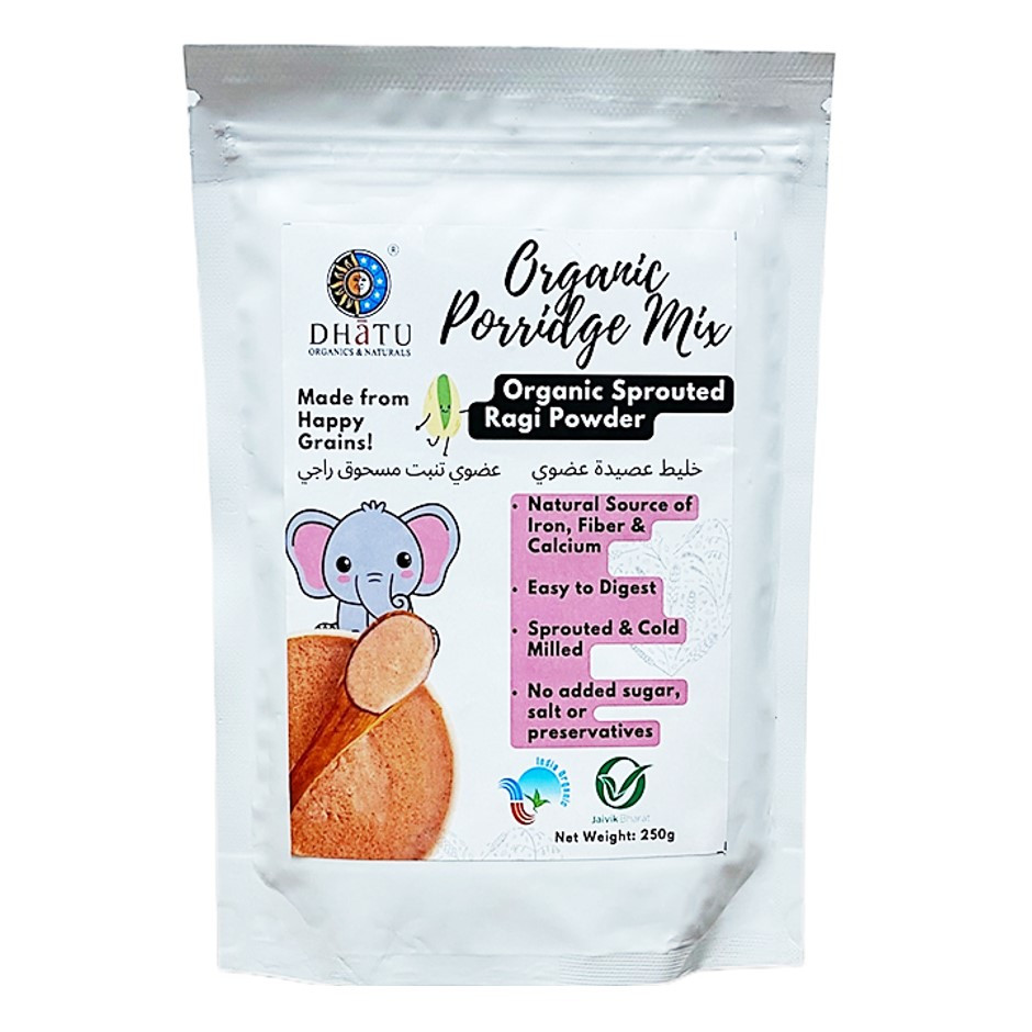 Porridge Mix (organic sprouted ragi powder) 250g