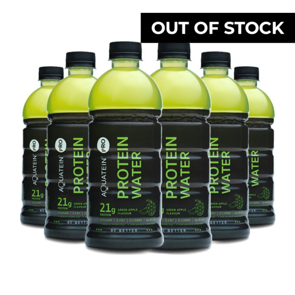 Image of Protein Water 21g 500 ml (Green Apple Flavour) Pack Of  6