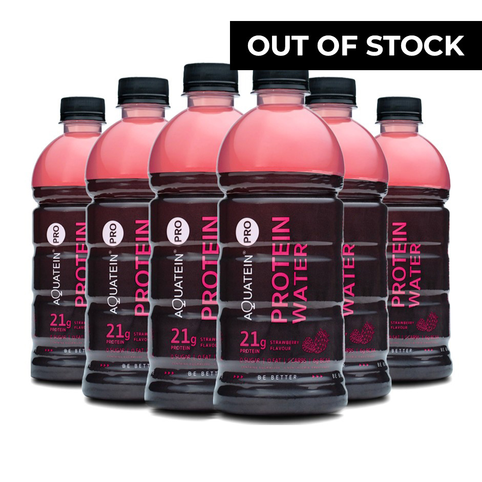 Protein Water 21 g 500 ml (Strawberry Flavour) Pack of 6