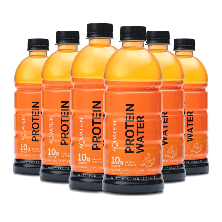 Protein Water 10g 500ml (Orange Flavour) - Pack Of 6