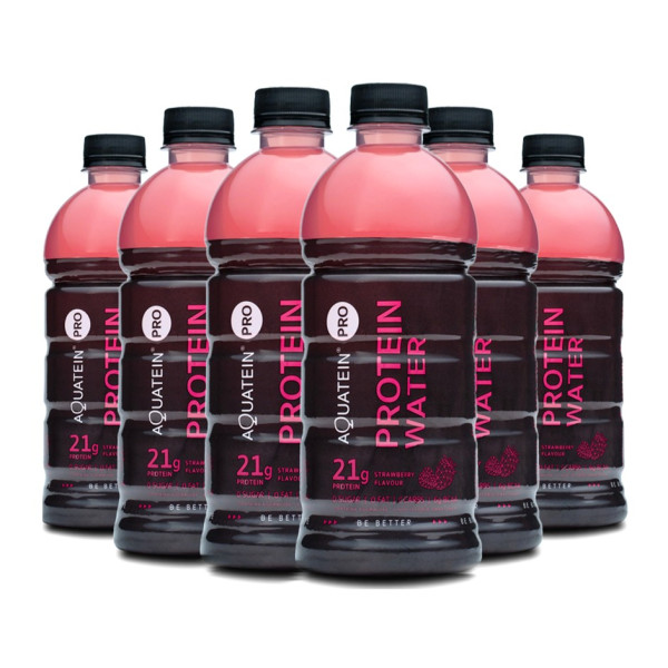 Image of Protein Water 21 g 500 ml (Strawberry Flavour) Pack of 6