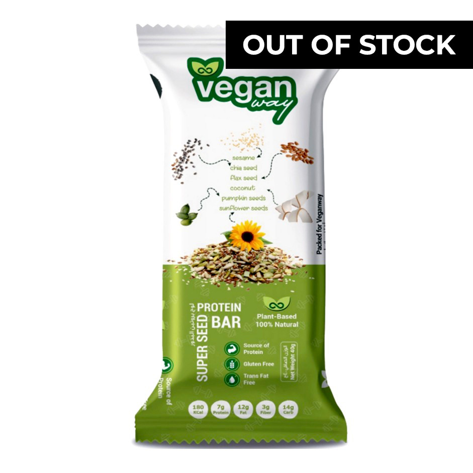Protien Super Seed Bar by Rootz Organics single pack 40g