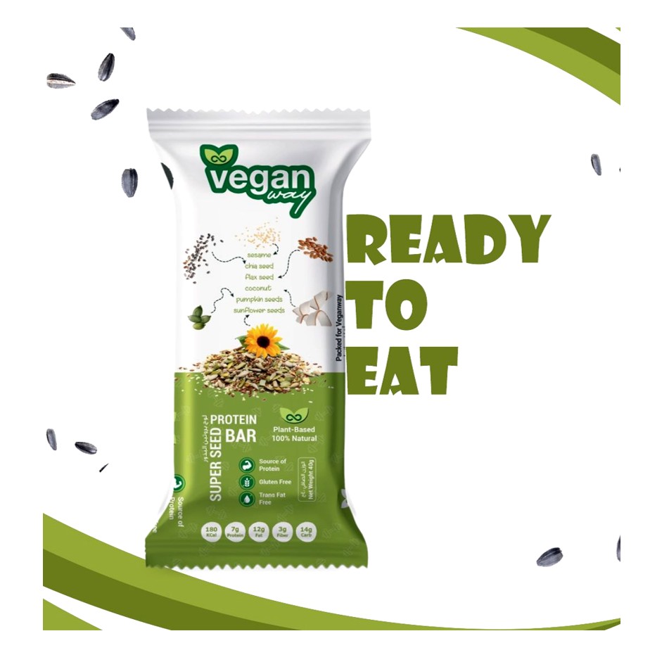 Protien Super Seed Bar by Rootz Organics single pack 40g