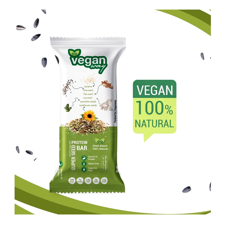 Protien Super Seed Bar by Rootz Organics single pack 40g