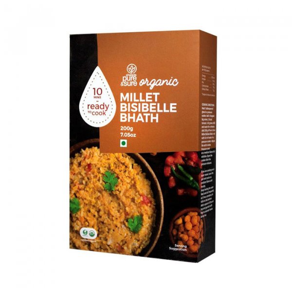 Image of PS Organic Millet Bisi Bele Bath-200Gms