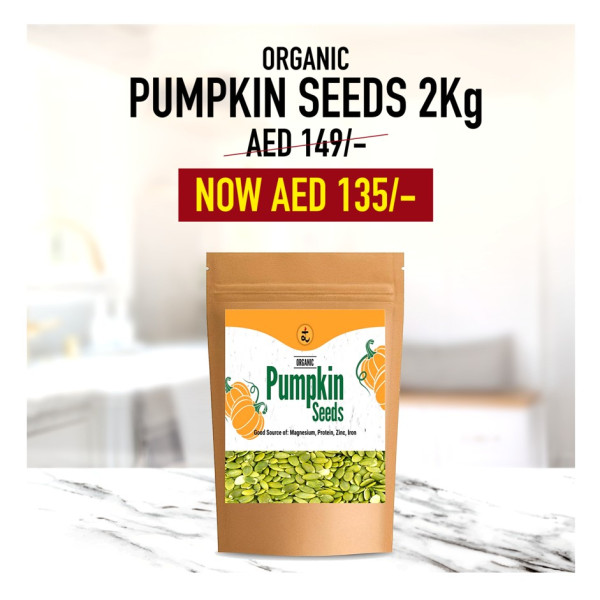 Image of 2kg Organic Pumpkin Seeds