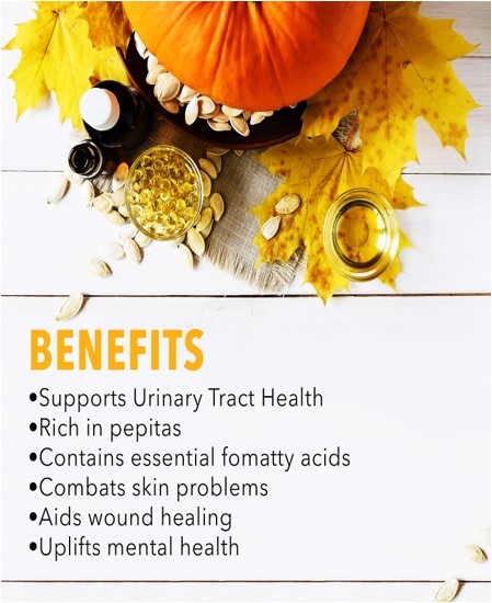 Nutriorg Pumpkin seed oil soft gel 60 Capsule