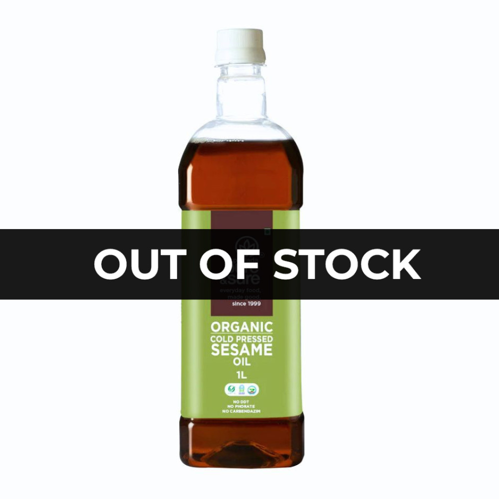 PURE&SURE - Organic Black Sesame Oil 1 L