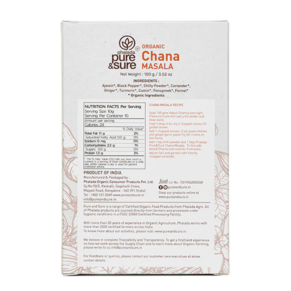 PURE&SURE - Organic Channa Masala 100g