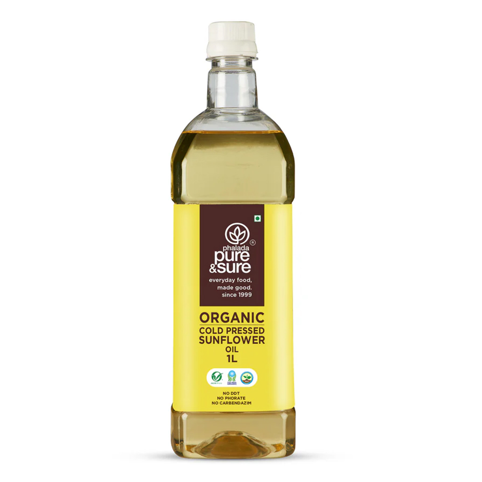 PURE&SURE - Organic Sunflower Oil 1 L