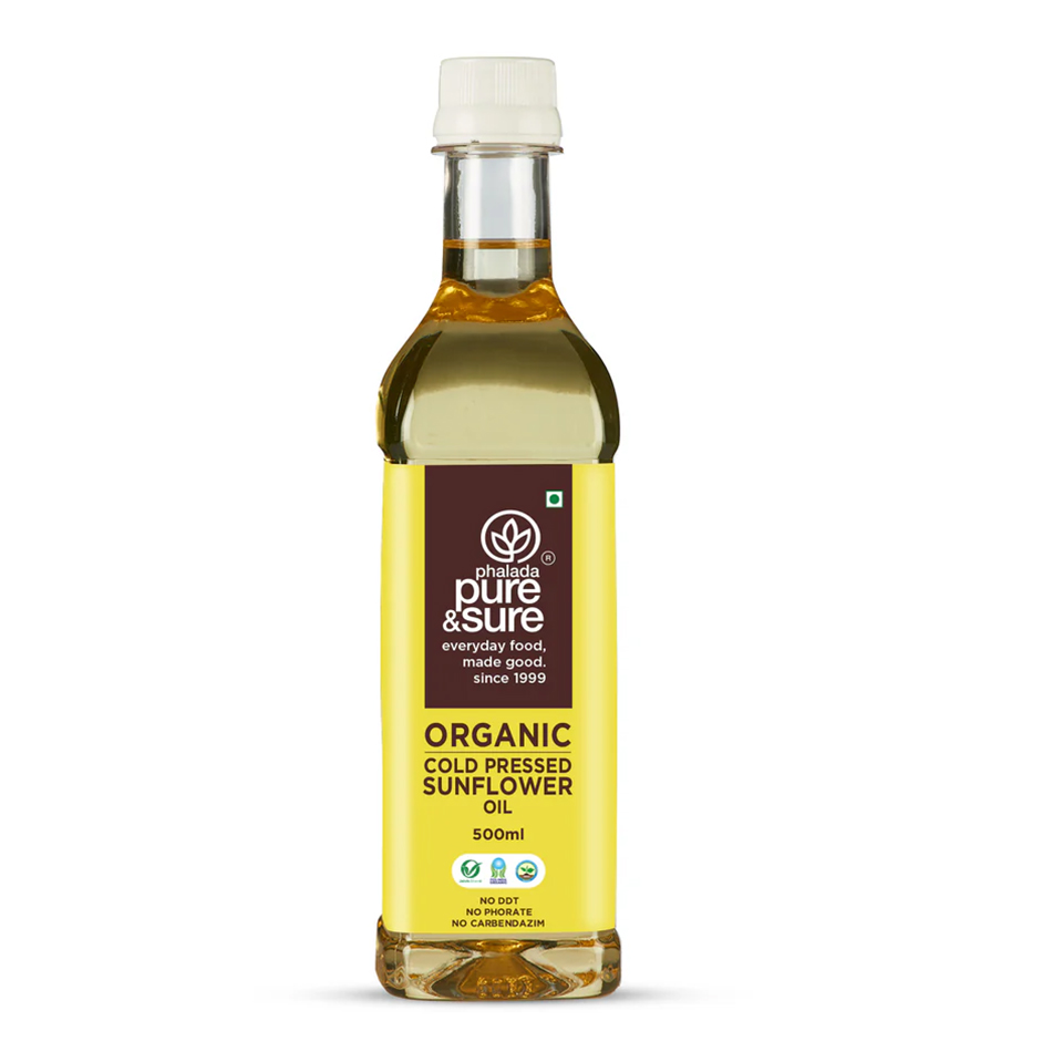 PURE&SURE - Organic Sunflower Oil 500 ml