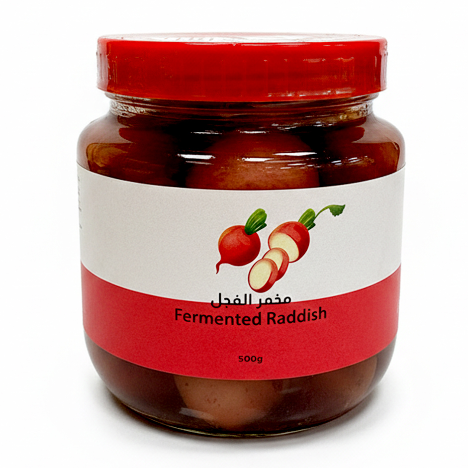 Fermented Radishes – Naturally Fermented Radish in Brine & Spices - 500g