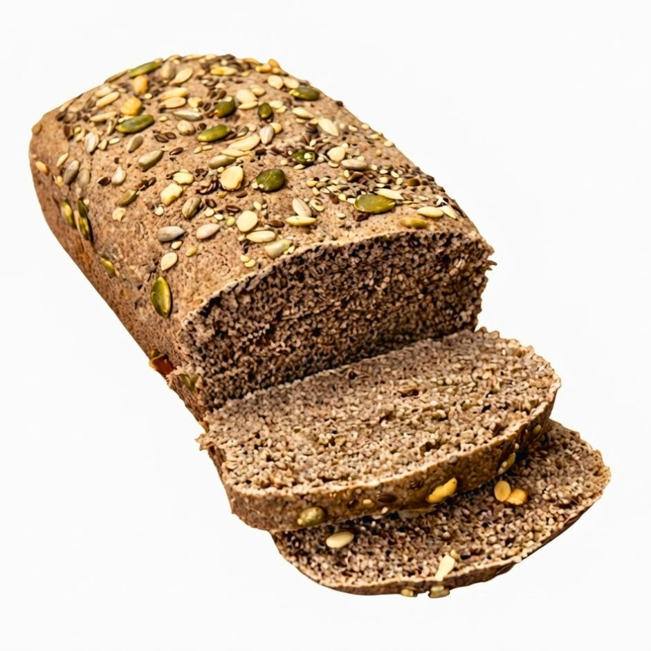 Rootz Organics Ragi Bread with Seeds - Freshly Baked, Gluten-Free Millet Loaf