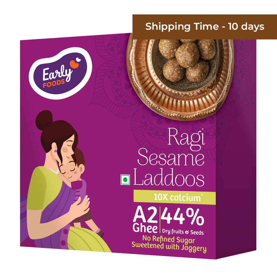 Early Foods -Ragi Sesame Ghee Laddoos
