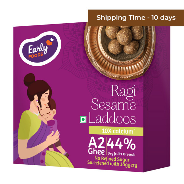 Image of Early Foods -Ragi Sesame Ghee Laddoos