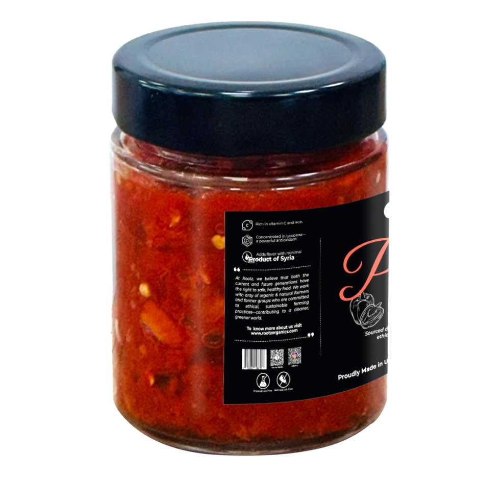 Premium Mild Red Pepper Paste 250g – Sweet Sundried Capsicum Paste for Dips, Sauces & Cooking