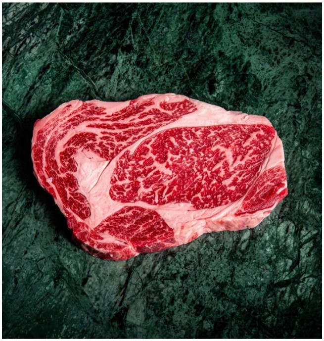 Grass Fed Premium Beef Ribeye Steak 340G | Juicy, Tender & Well-Marbled  |  Antibiotic and Hormone Free