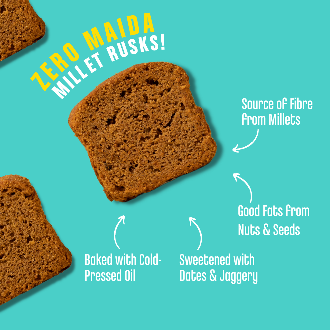 Early Foods-Jowar Millet Rusk 270g