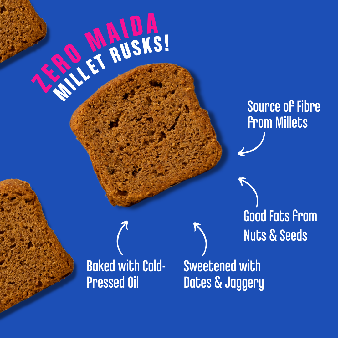Early Foods-Ragi Millet Rusk 270g