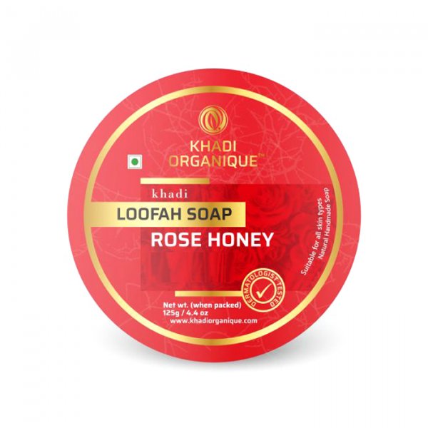 Image of Rose &amp;  Honey Loofah Soap